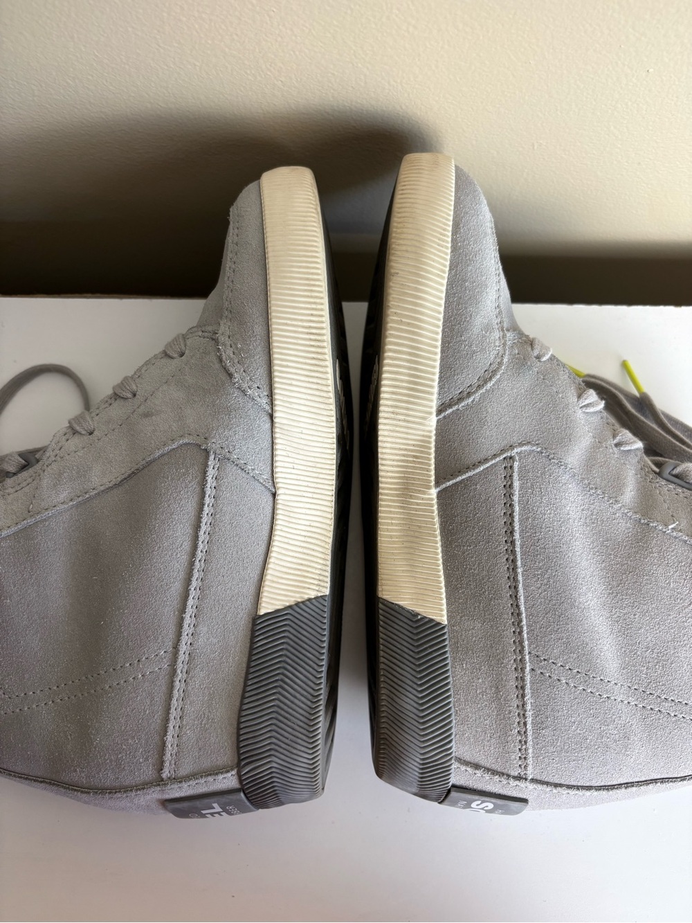 Sorel Women's Out N About Wedge II Boots Grey Suede Size 7.5 - Picture 6 of 9